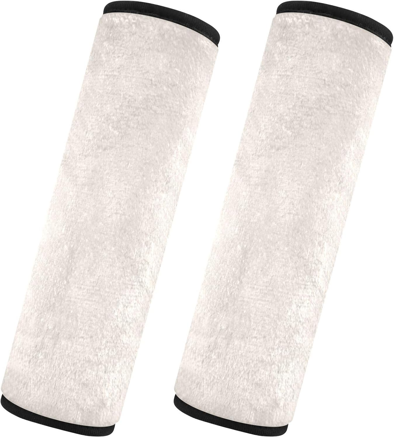 Linen Car Seat Strap Covers Soft Seat Belt Neck Protector, Padded Seat Belt Pad, Seat Belt Cushion for Women image number 1