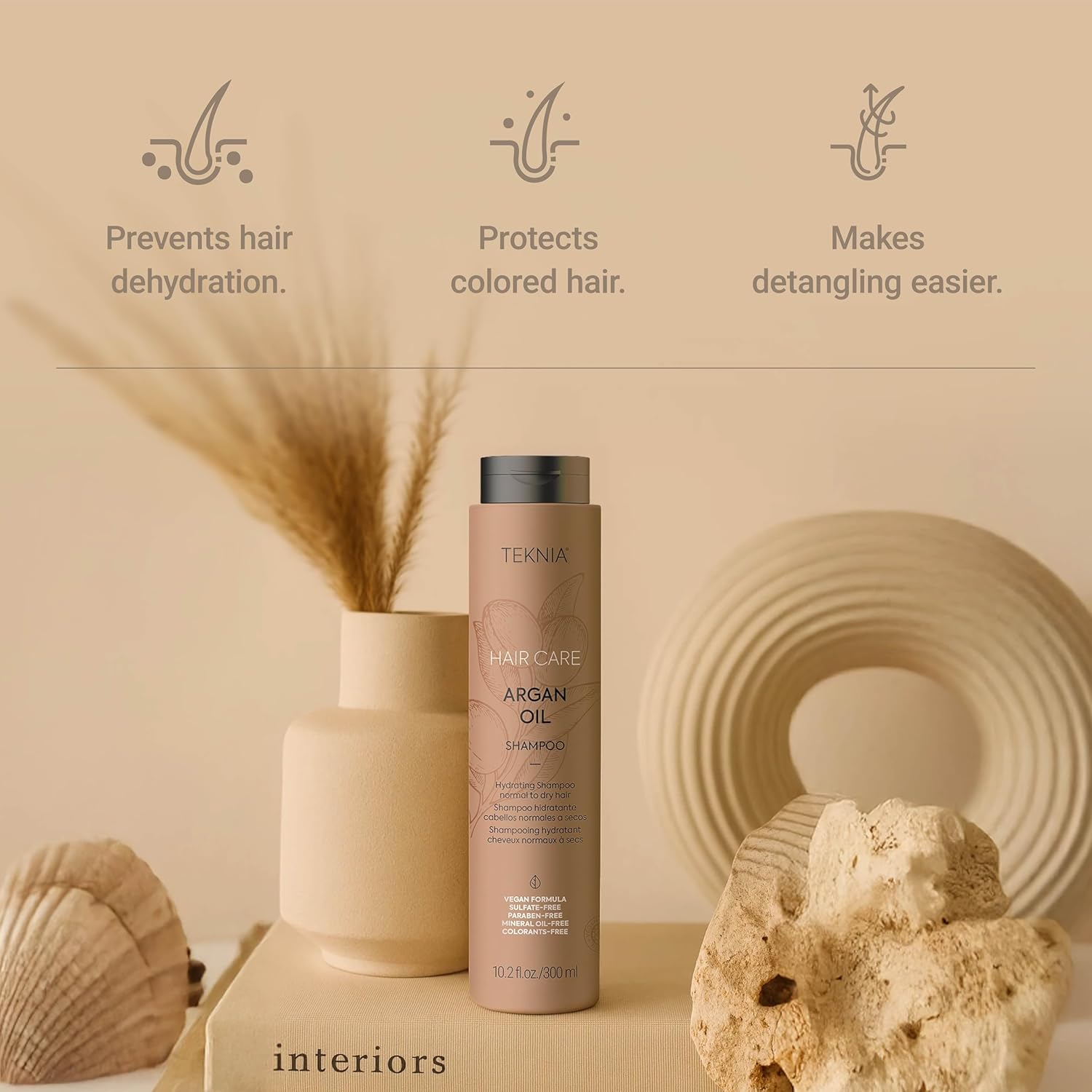 Lakme Teknia Argan Oil Hair Shampoo 300 Ml image number 3