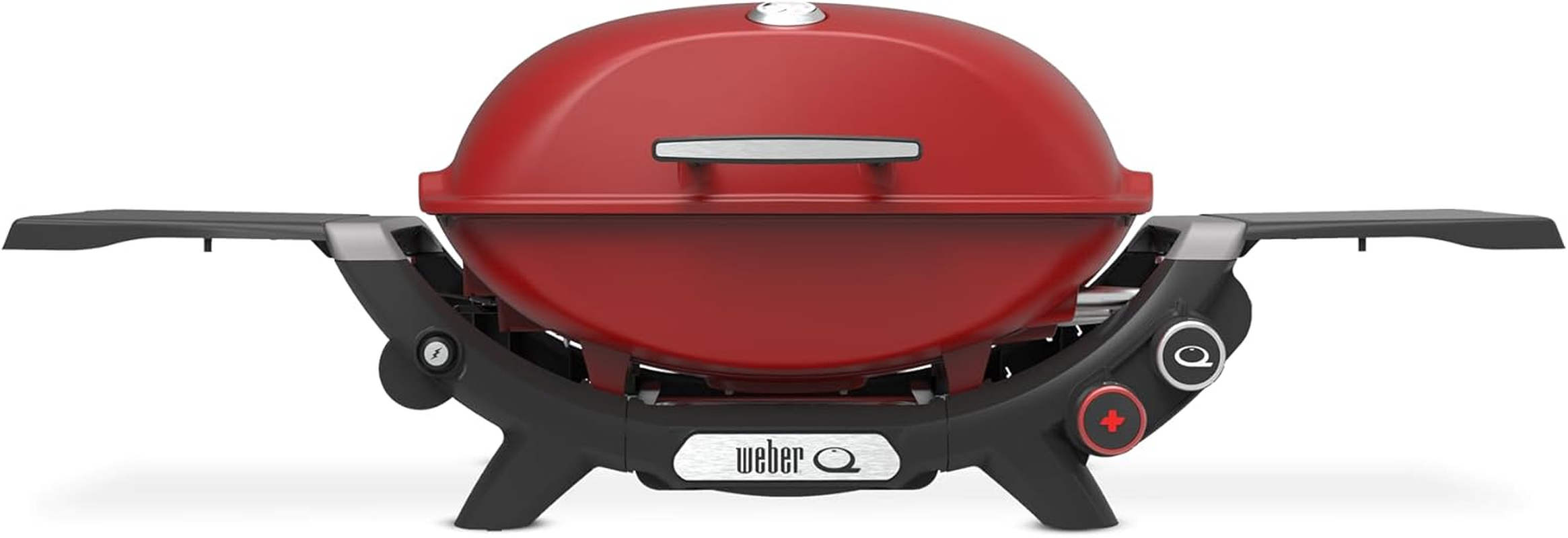 Weber Q+ Premium Gas BBQ (Q2800N+ - Latest 3Rd Generation) - LPG Midnight Black