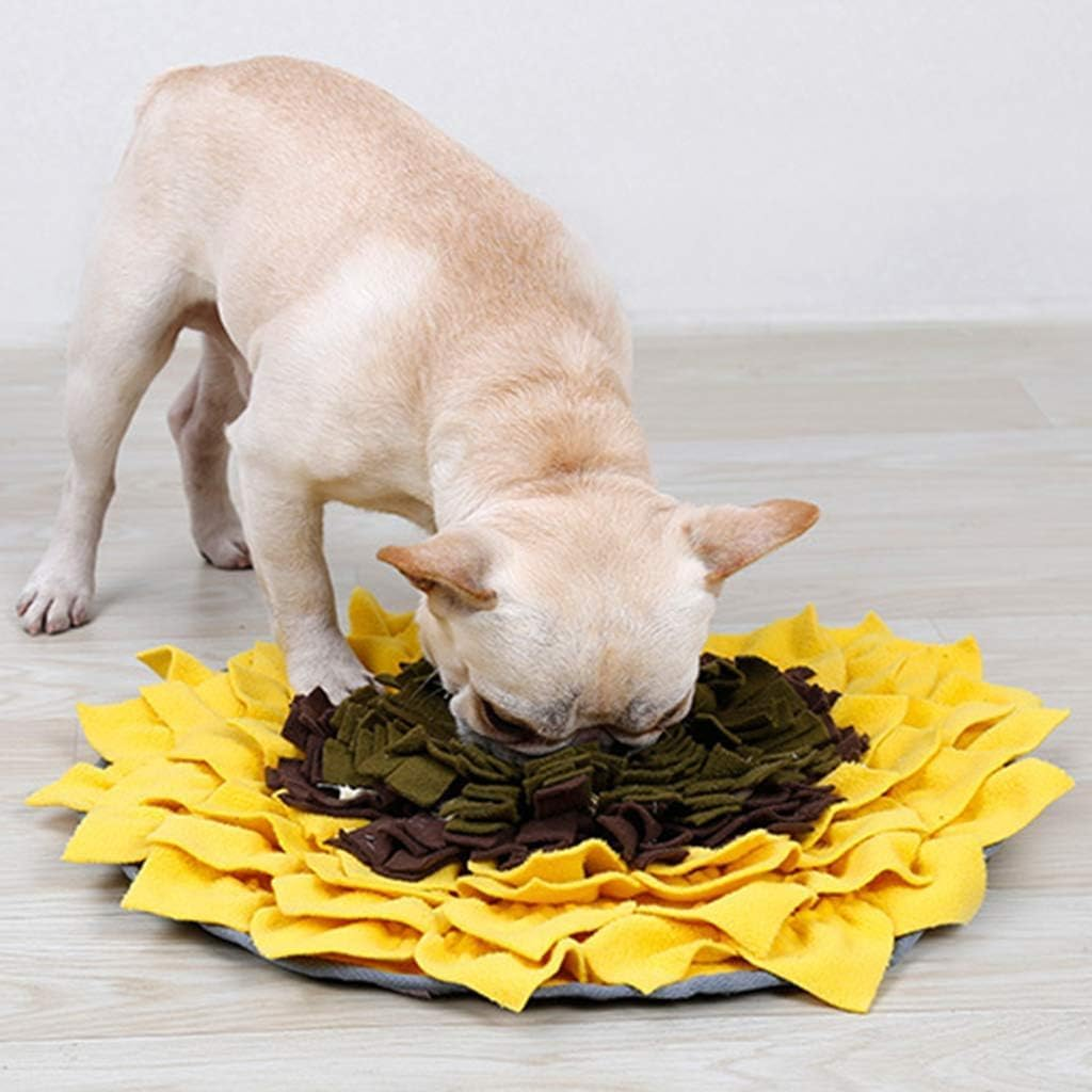 F Fityle Pet Dog Snuffle Mat Training Sniffing Pad Fun Toy Feeding Cushion Blanket image number 6