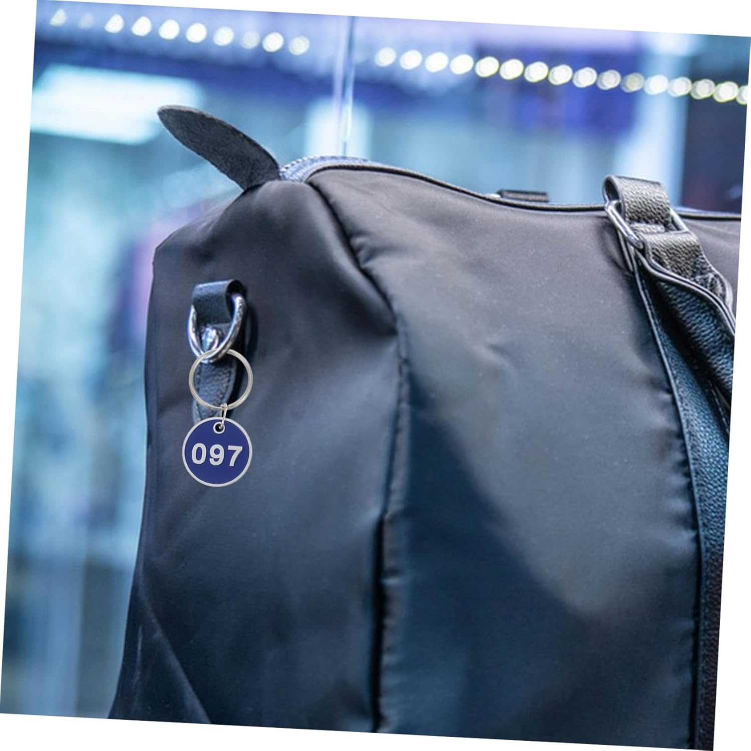 OFFSCH 100Pcs Aluminum Alloy Numbered Key Tags with Metal Rings for Travel Luggage Identification Keychain Tags for Hotel Gym Dormitory Locker Keys and Storage Organization image number 5