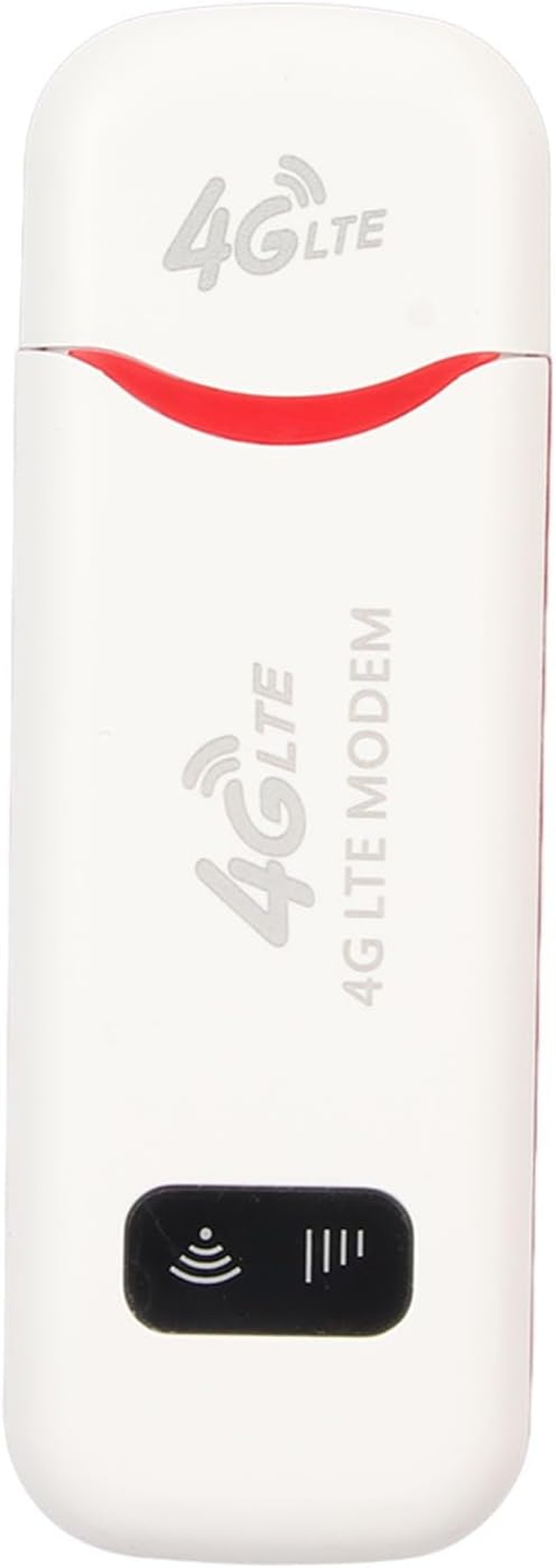 4G LTE USB Wifi Modem Dongle with SIM Card Slot, Mobile Wireless Network Hotspot Router 300Mbps High Speed, 10 Users Sharing for Phone PC Laptop Tablet