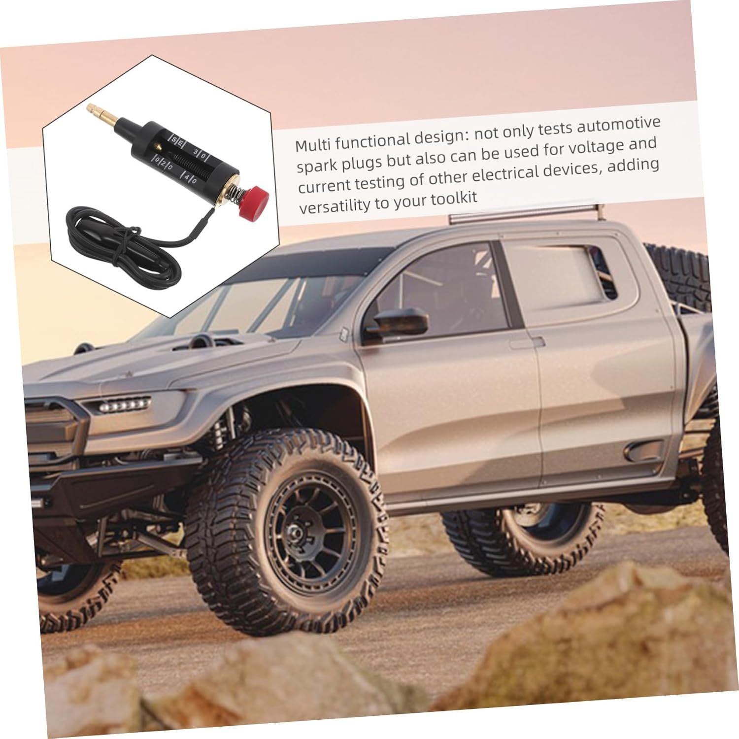 VINTORKY Engine Ignition Tester Pen Automotive Spark Plug Display Multi-Functional Tool image number 6