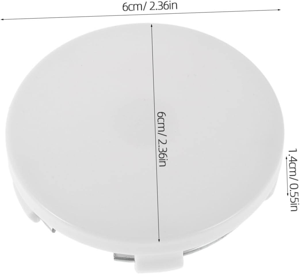 EXAOMBLE 4Pcs Automotive Hubcaps Car Wheel Hub Caps Hub Cover Center Cap Car Rim Modified Wheel Cover Rim image number 4