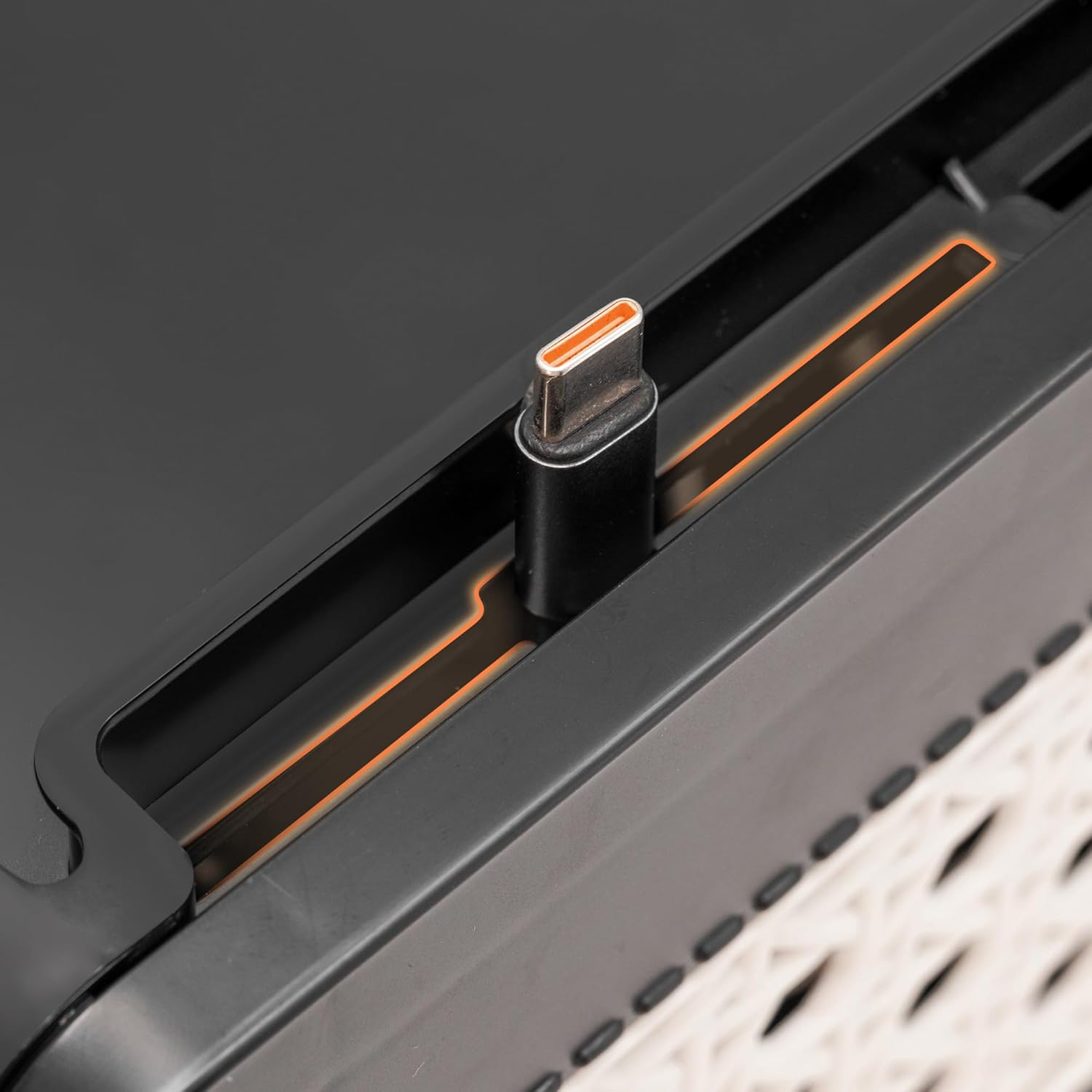 Cable Management Box, Cord Organiser for Desk, Cable Storage for TV Computer USB Hub to Hide and Management, Cord Accessories for Office, Home (Black) image number 5