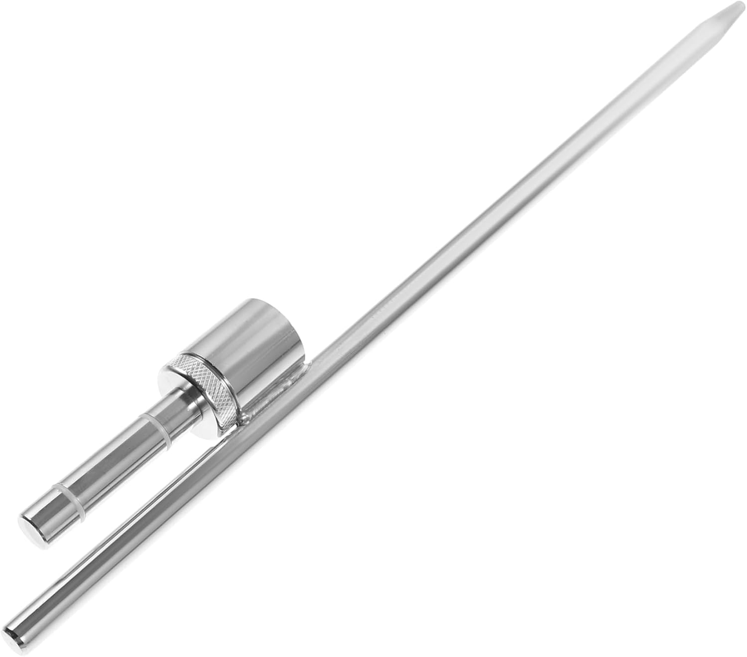 Stainless Steel Flagpole Ground Spike Sleeve Bearing for 0.65 Inch Flag Rods Secure Stake Holder for Outdoor Banner Display Wear Resistant