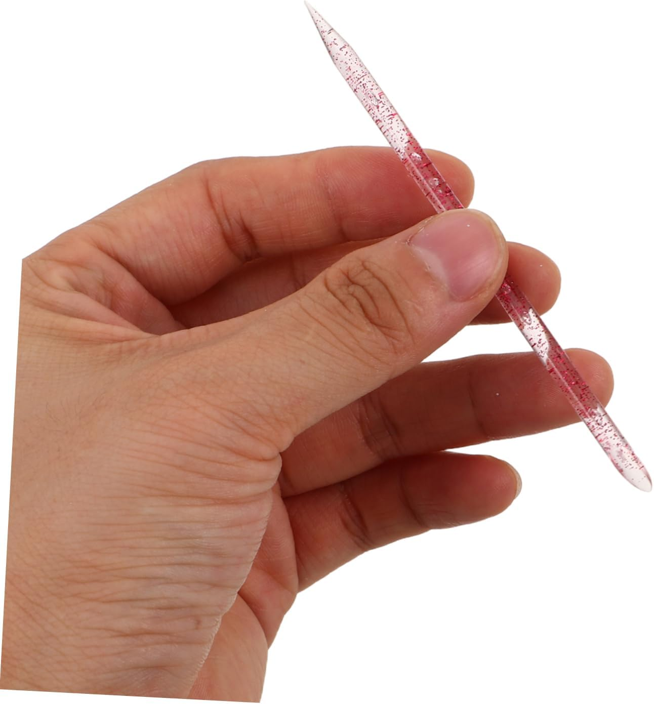 GAXIRE 600Pcs Manicure Tools Set Nail Tools Manicure Stick Nail Wax Pencil Rhinestones Picker Dotting Pen Cuticle Pusher Pen Multifunctional Plastic