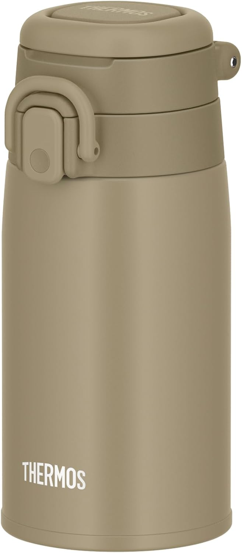 Thermos JOS-400 BE Vacuum Insulated Portable Mug with Carry Loop, 13.5 Fl Oz (400 Ml), Beige image number 7