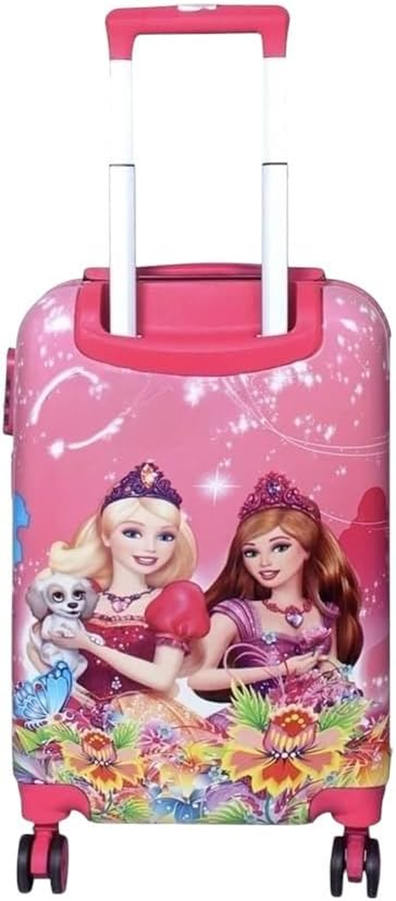 D'S PARADISE Kid'S 16 Inches Hardcase Trolley & 13 Inches Backpack Cute Girl'S Boy'S Cartoon Print Travel Suitcase Bag Combo Luggage for Girl'S and Boy'S, Blue, M, Luggage