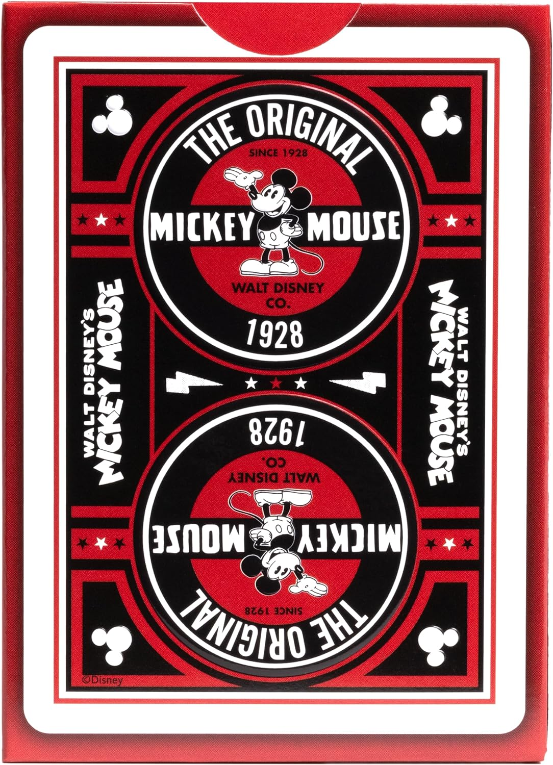 Bicycle Disney Mickey Mouse Classic Playing Cards Deck, Red image number 5