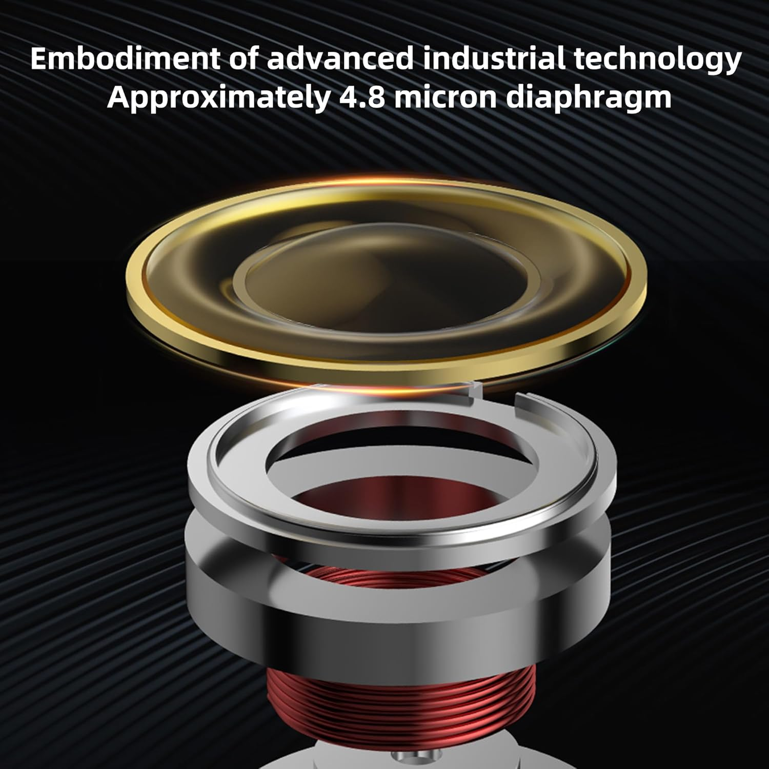 KZ ZVX Hifi In-Ear Monitor Headphones Dual Dynamic Driver In-Ear Headphones with Detachable OFC Flat Cable 2 Pin 0.75Mm for Audiophile PC MP3 Mp4(With Microphone, Silver) image number 1