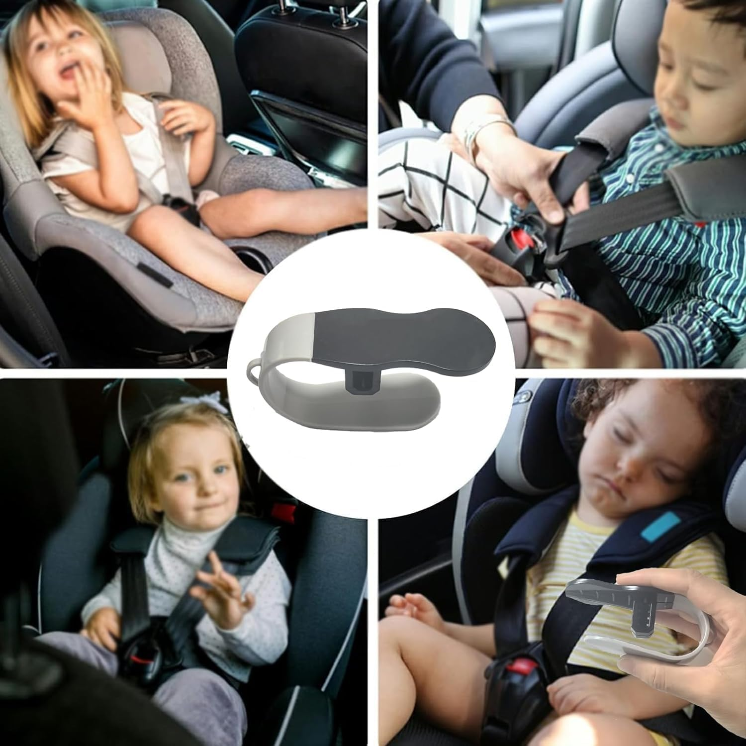 Car Seat Buckle Release, Easy Release Child Seat Buckle Seat Belt Buckle Protection Lock Release Key, Car Seat Release Aid image number 2