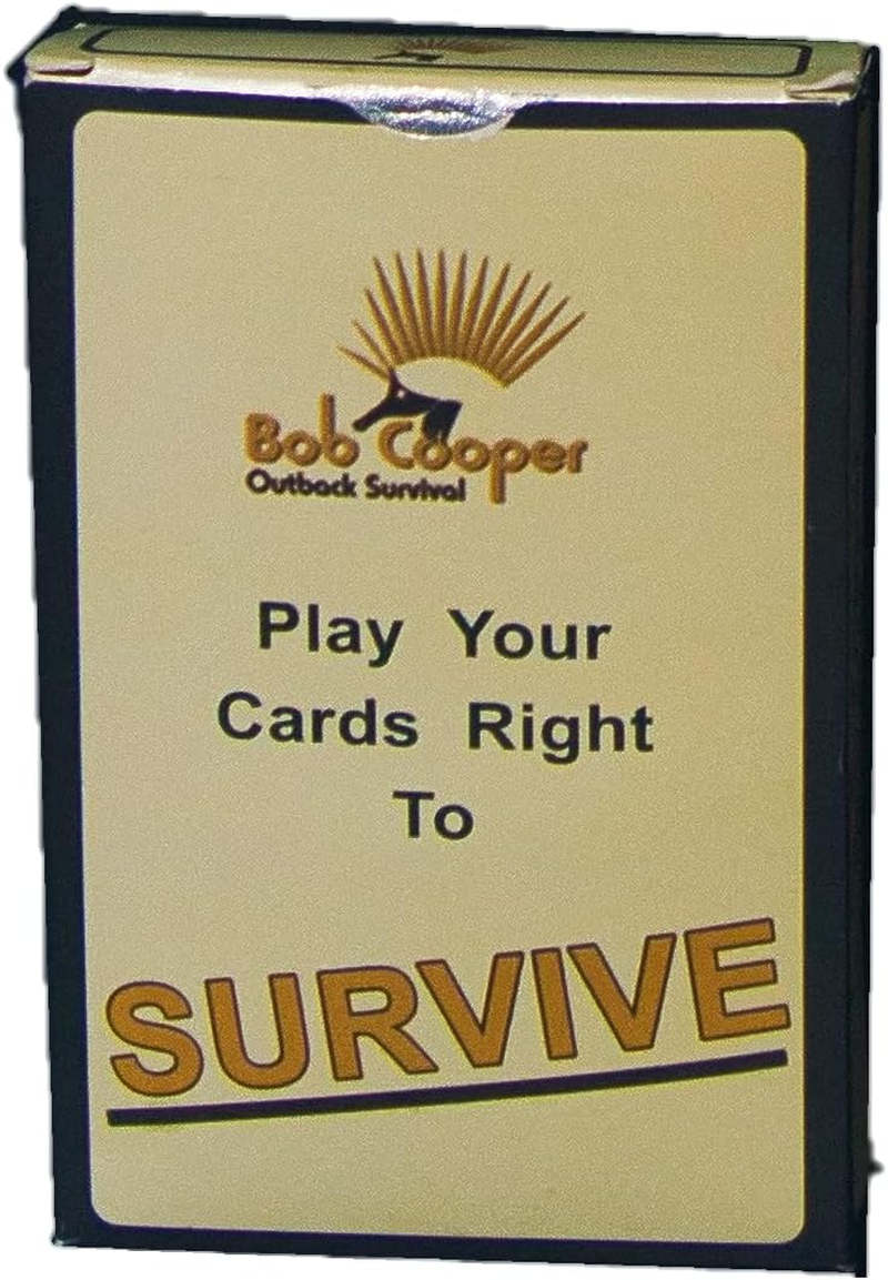 Bob Cooper Play Your Cards Right to Survive Full Size Survival Playing Cards image number 2