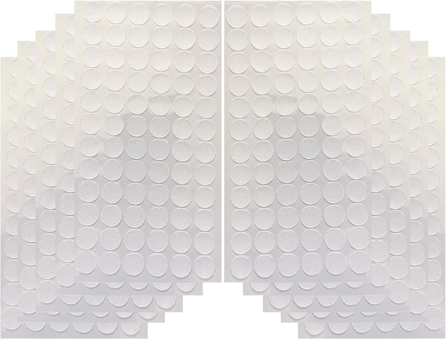 216 Pairs Transparent Sticky Dots - 1.5Cm Hook & Loop Fastener, Multi-Purpose for Arts & Crafts, Classroom Displays, Home Organization - Reusable & No Residue Fastener image number 5
