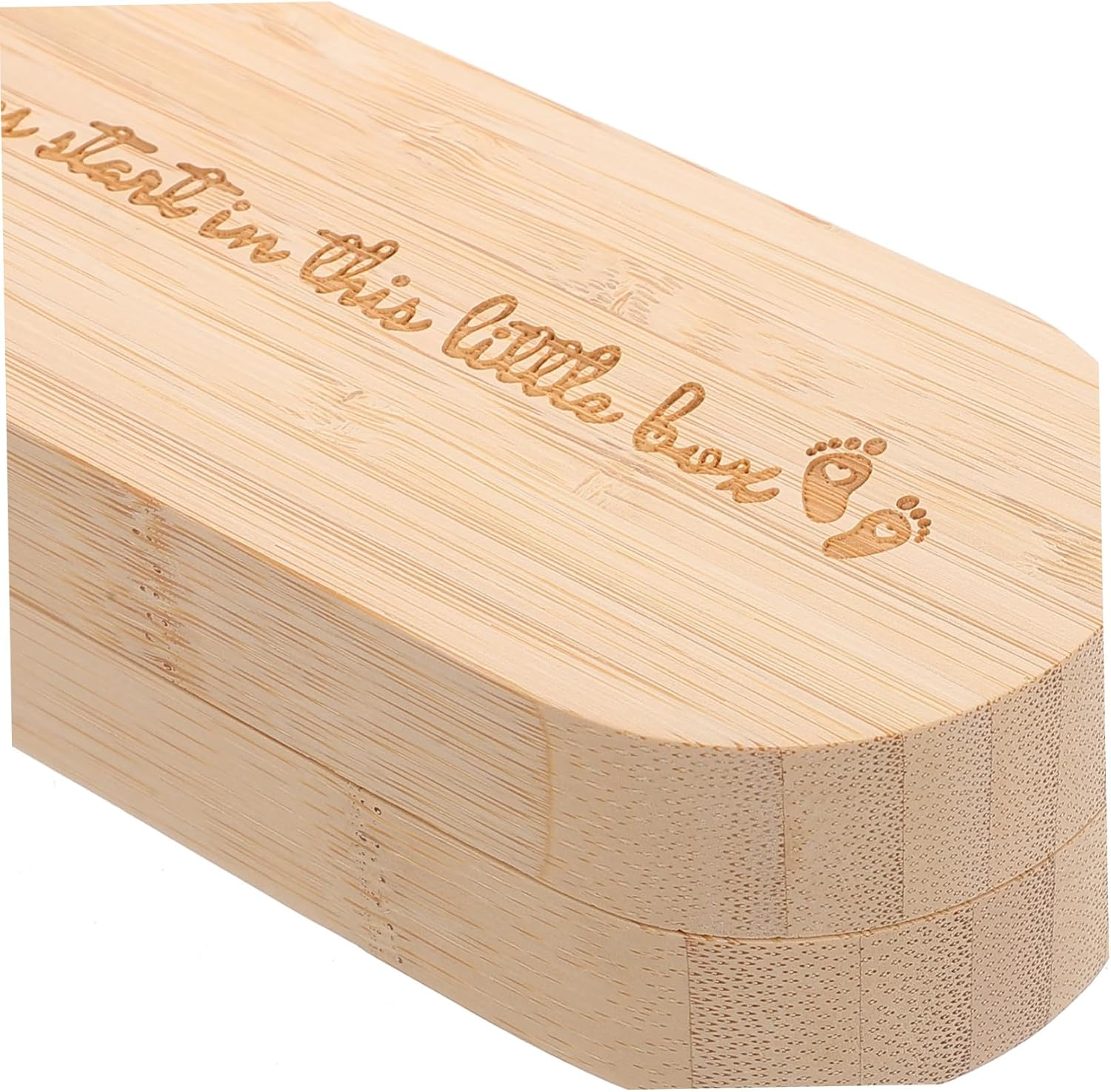 Wooden Pregnancy Test Keepsake Box Announcement Souvenir Chest for Expecting Parents Unique for Pregnant Women