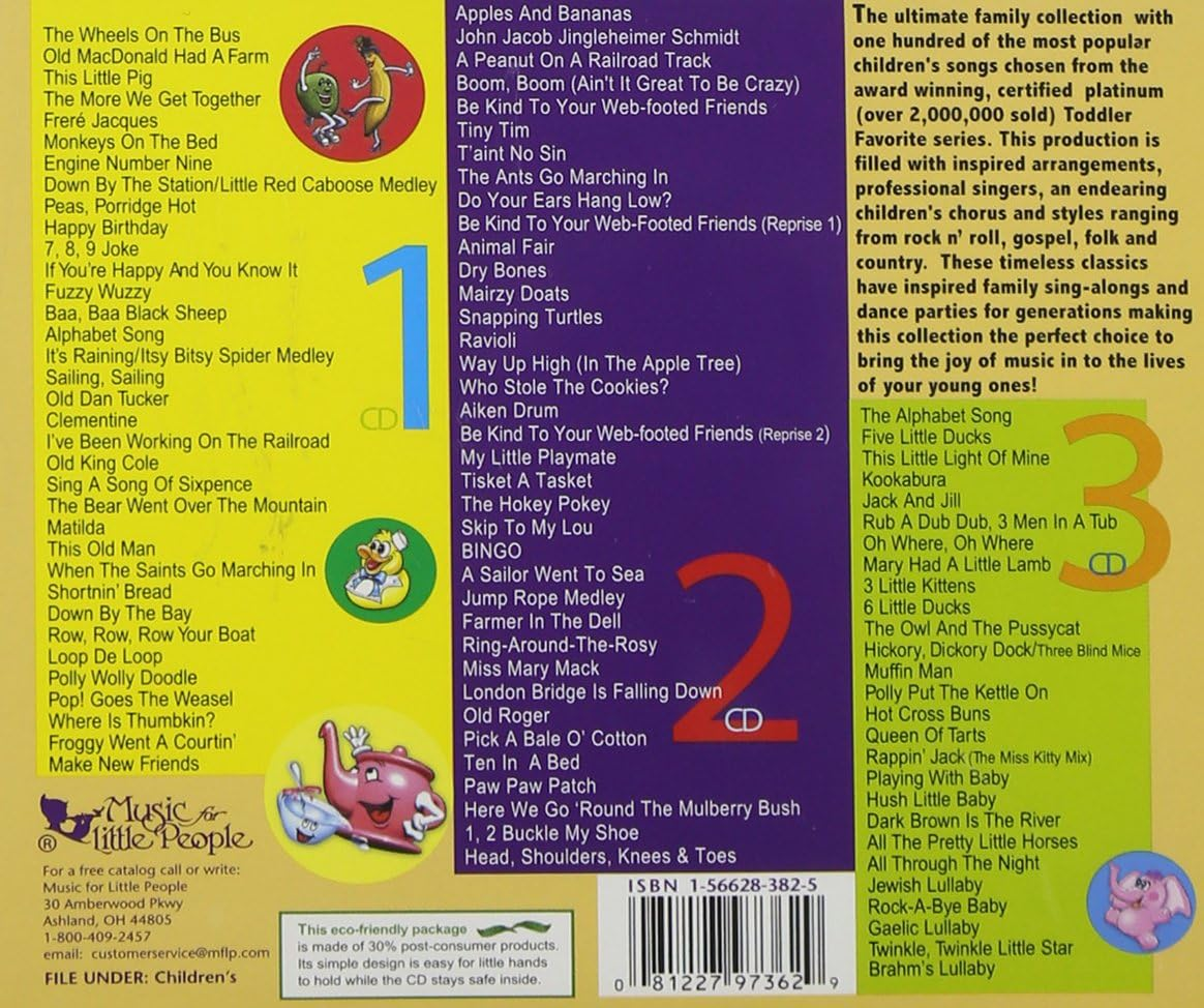 100 Toddler Favorites Vol.1 Various image number 1