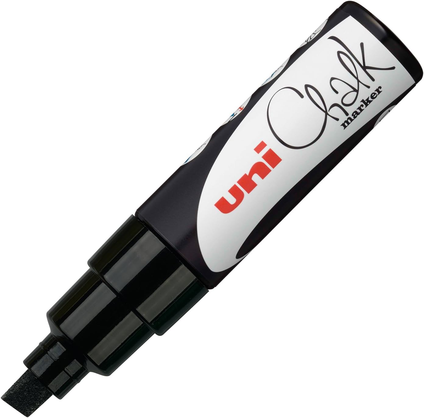 Uni-Ball 8Mm Chisel Tip Chalk Marker, Black image number 5