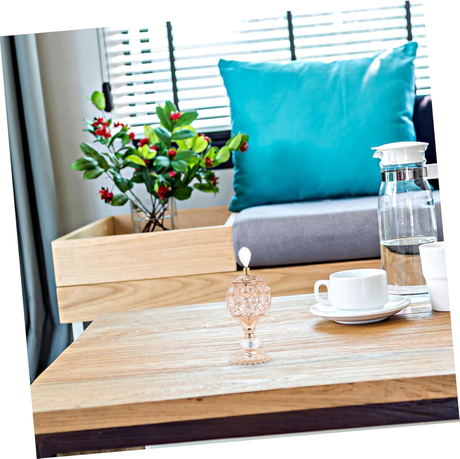 Metal Censer Decorative Incense Burning Base for Home Use Creative Incense Holder Desktop Design for Home Decor and Cones image number 1