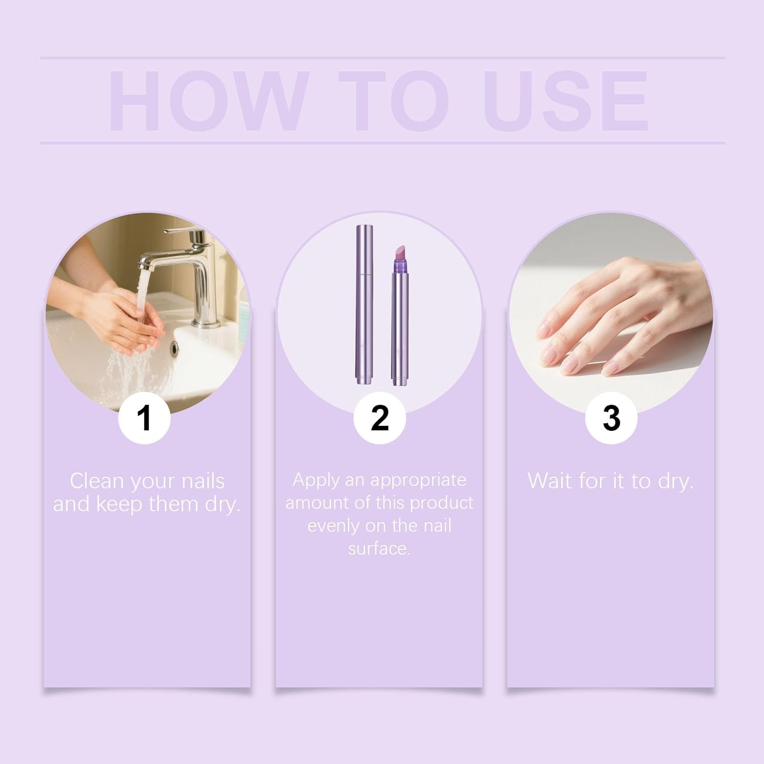 2025 New Upgraded 3-In-1 Nail Care Pen, Cuticle Oil Pusher Pen for Nails, Health Routine Nail Care Pen, Moisturize Cuticle Revitalizer Oil Pens (3Pcs) - 2Pcs image number 2