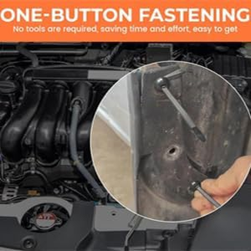 RUOXGZP Nylon Universal Cable Tie Buckle, Heavy Duty Self-Locking Nylon Zip Ties Holder, Automobile Parts Fixing Zip Ties, High Heat | Durable | Replaces Screws, Fast Repair and Fix Tool (50PSC) image number 6