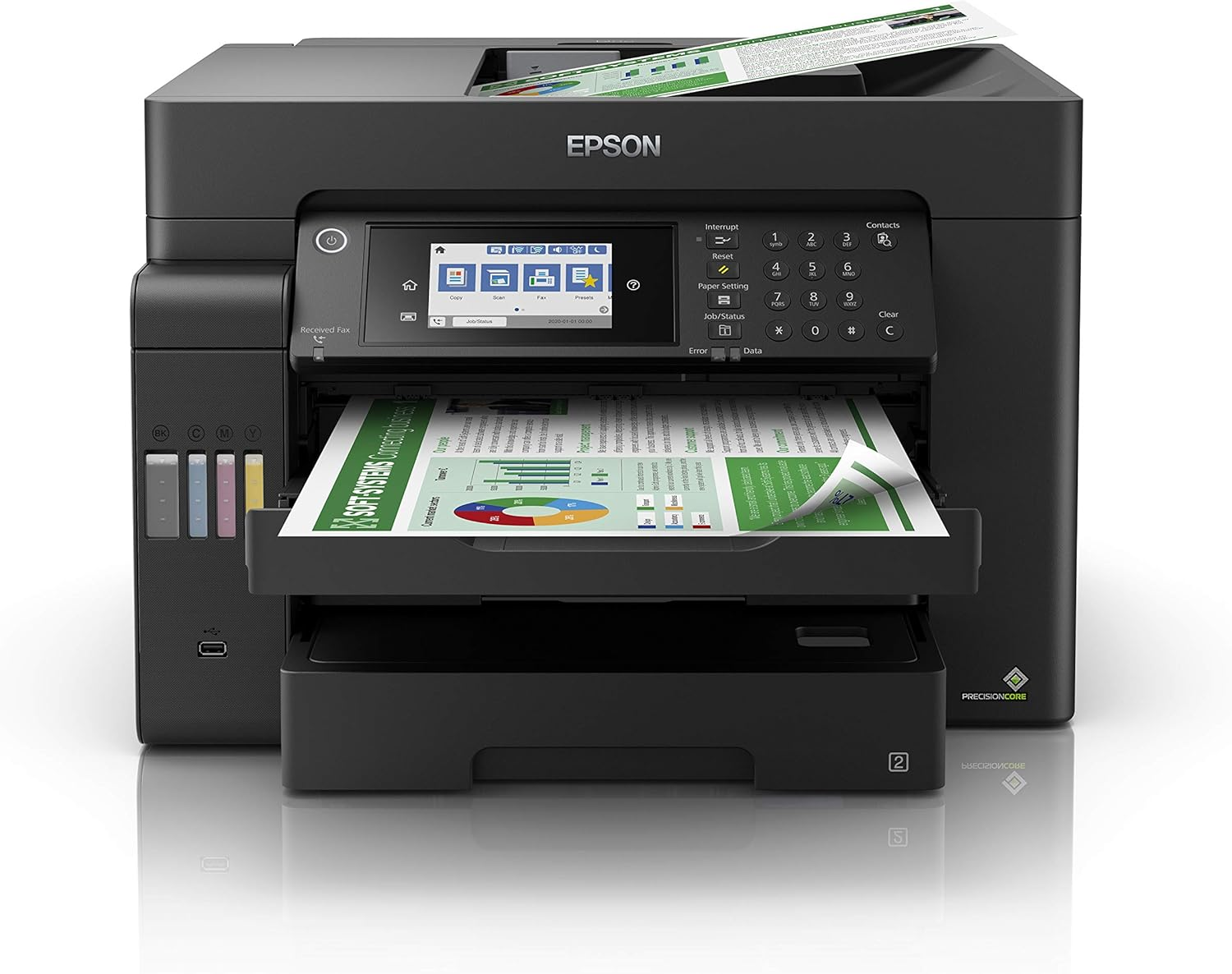 Epson Ecotank Pro ET-16600 All-In-One A3 Printer, Black, C11CH72501 image number 3