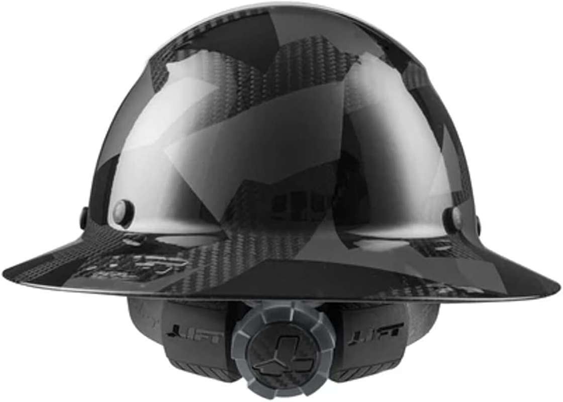 DAX Carbon Fiber Full Brim 50-50 (White/Black Camo) image number 4