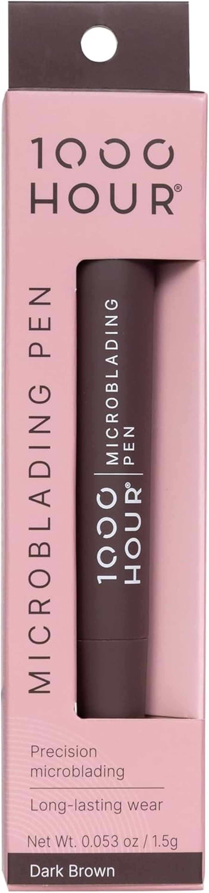 1000 Hour Micro Blading Eyebrow Pen 1.5 G, Dark Brown