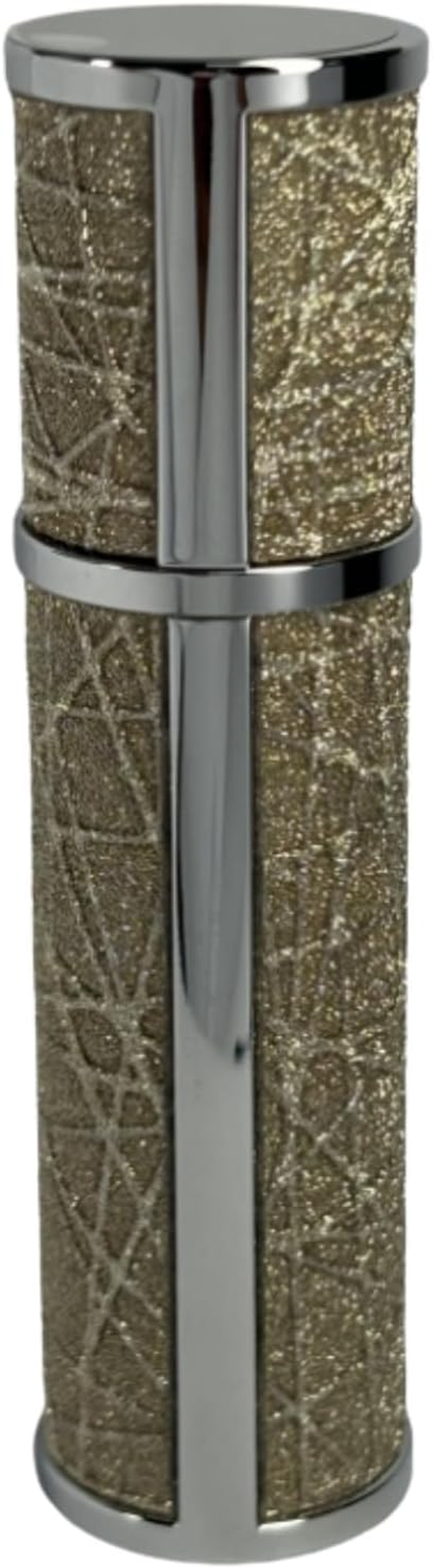 ASADAYS Magnetic Luxury Leather Perfume Atomiser 8ML Travel Refillable Spray Bottle with 5-Second Refill & 3-5 Days Scent Retention Ultra-Portable for Handbags (St-Black-5Ml) image number 4