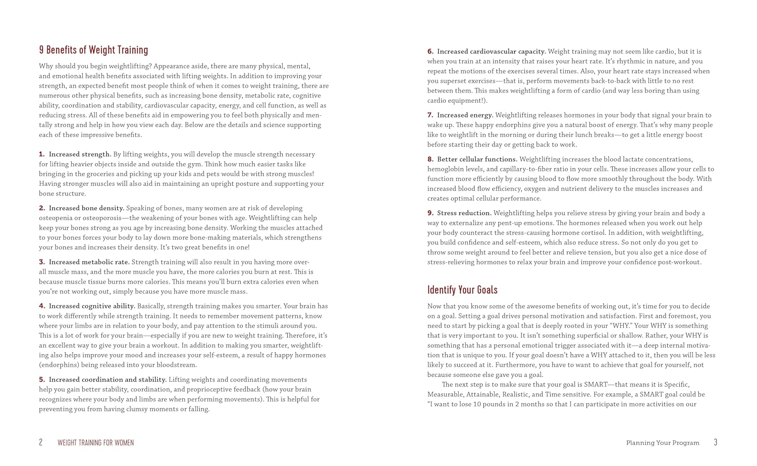 Weight Training for Women: Exercises and Workout Programs for Building Strength with Free Weights image number 4