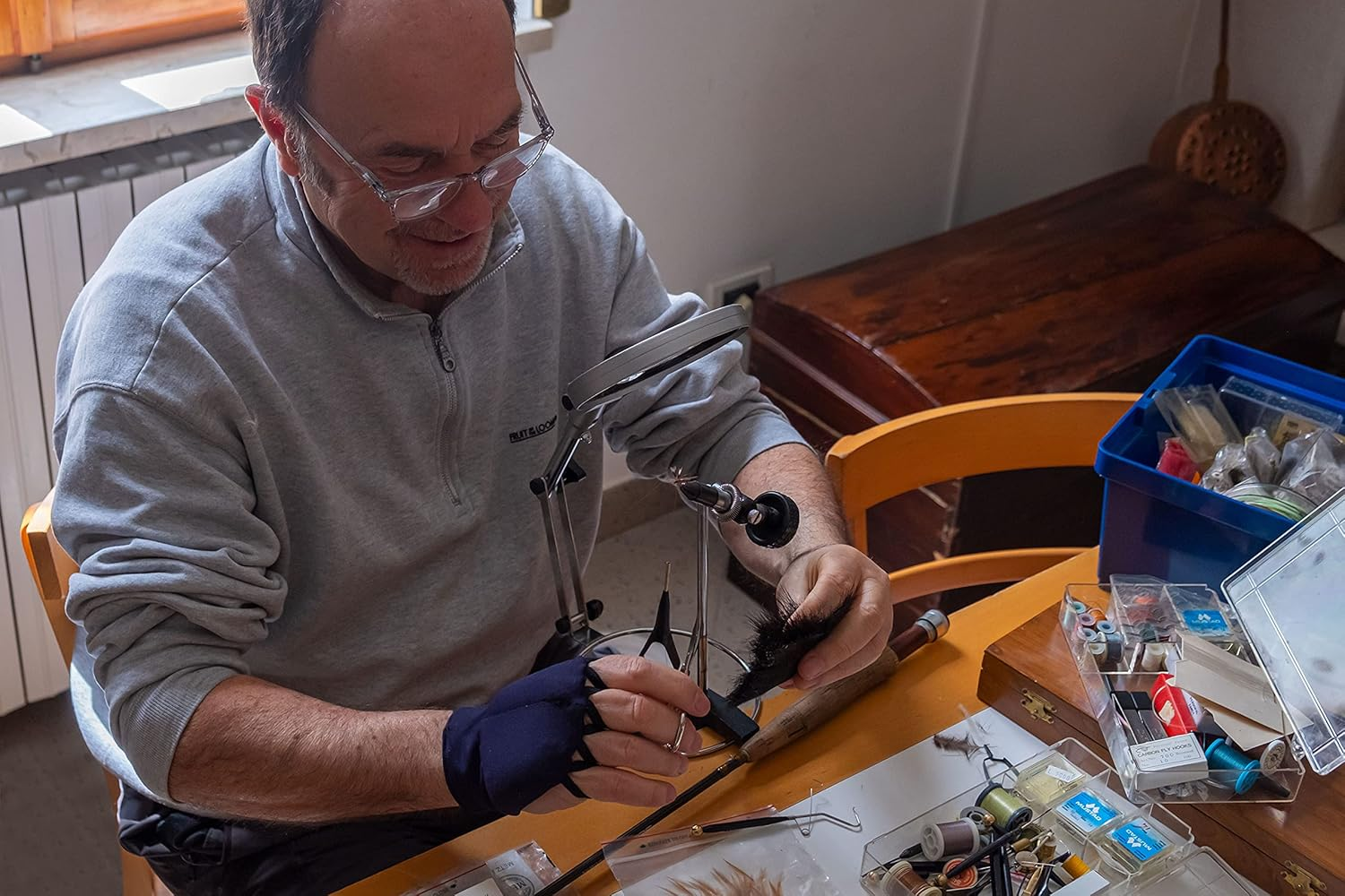 Hand Weight - Proudly Hand Made in the USA! (WORKS for RIGHT or LEFT HAND) Beneficial for Tremor Control, Fine Motor Skill Activities, Improved Hand/Wrist Mobility, Writing Stability &