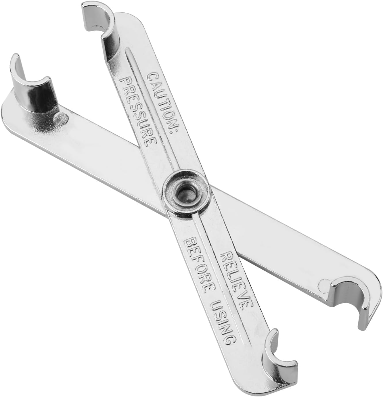 Fuel Line Transmission Line Disconnect Tool, Scissor Fuel Line Disconnect Tool 3/8 & 5/16 Inch Fuel Filter Tool 2-In-1 Transmission Line A/C Line Remover Tool for Mazda image number 1