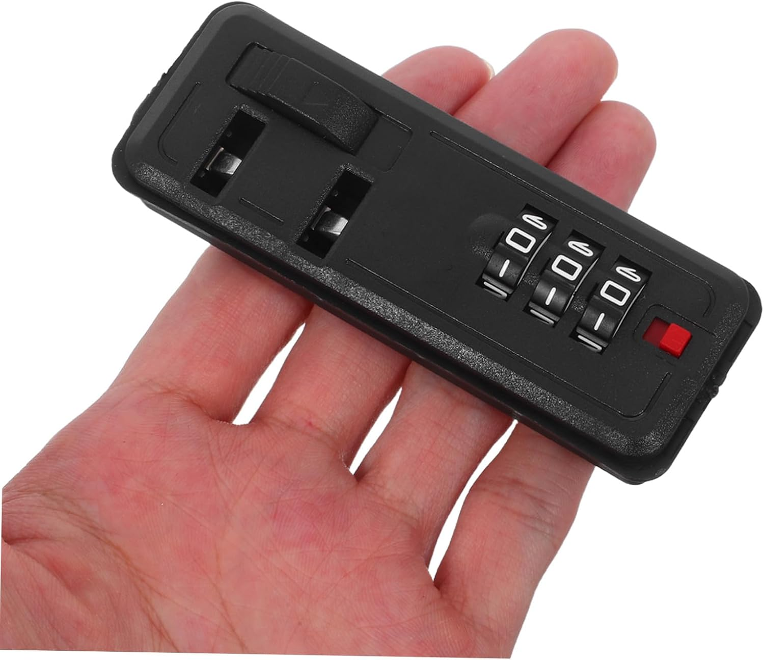 LALADEFIEE Flush Mount Combination Luggage Lock Self-Setting Travel Case Lock for Suitcases Toolboxes Travel Cases image number 2