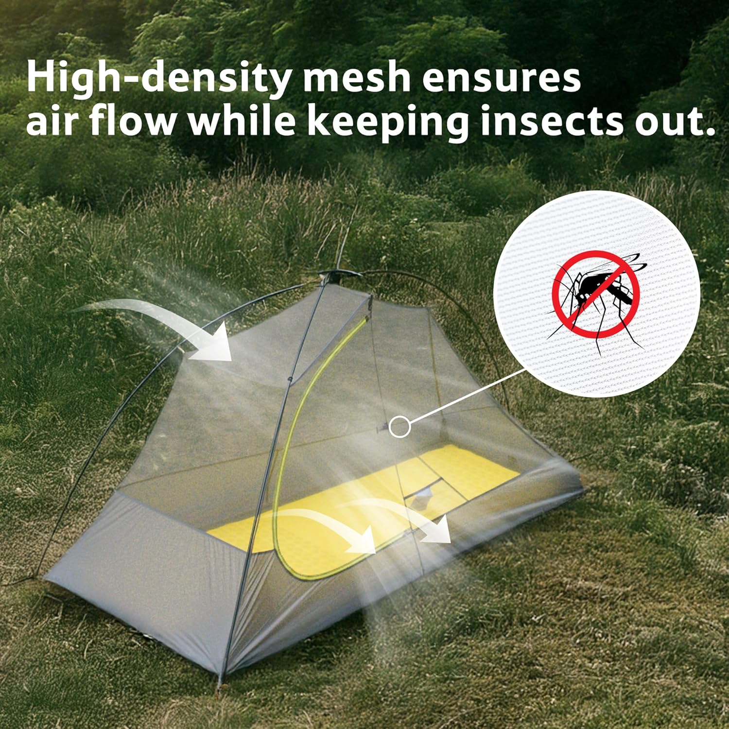 Naturehike Star Trail Tent, One Person under 1Kg Ultralight Backpacking Tent, 10D Nylon Lightweight Hiking Tent for 1 Person Solo Trip (Yellow) image number 1