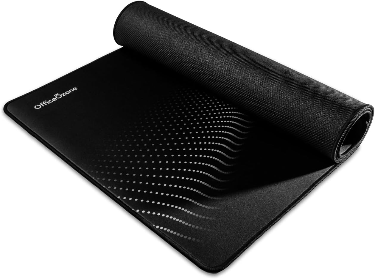 Officeozone Large Desk Mat &ndash; 90X40Cm Ultra-Smooth Microfibre Mouse Pad, Non-Slip Rubber Base &ndash; Perfect for Gaming, Office, and Home Use image number 4