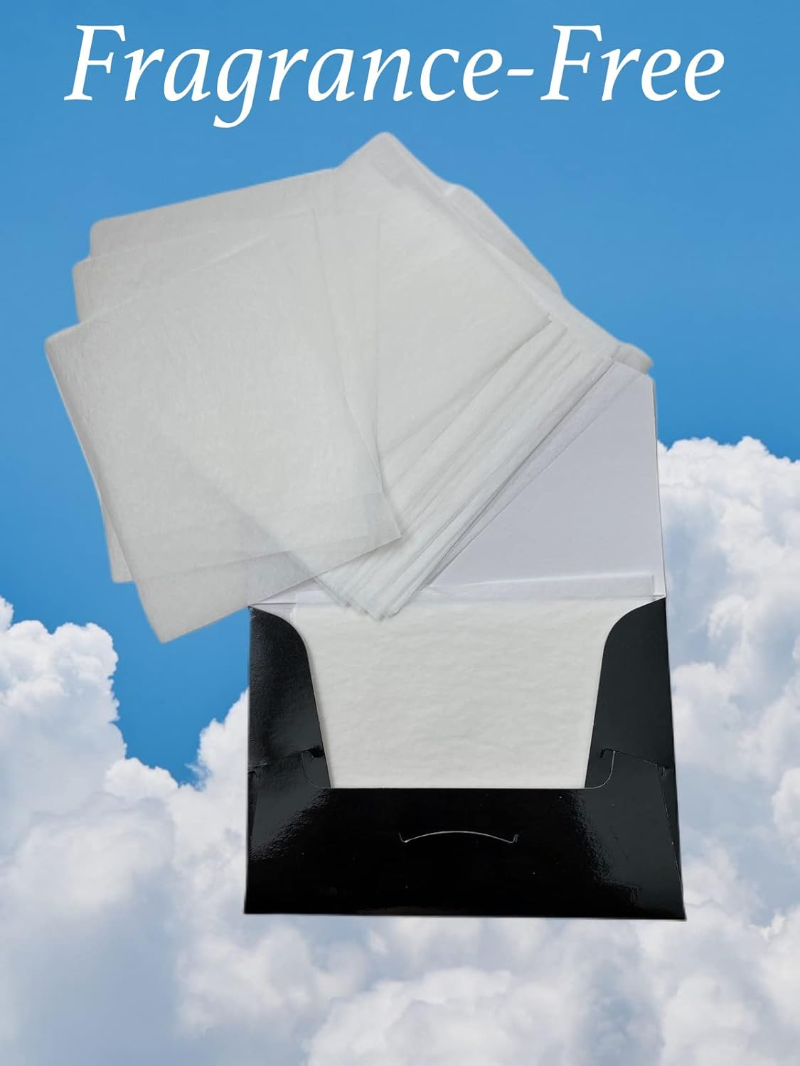 2 Pks FRAGRANCE-FREE Unscented Natural Abaca Blotting Paper - 100 Oil Blotting Sheets - Makeup Friendly UNISEX Oily Skin Shine Blotter Photography Zoom Meetings Travel Gym School - MADE in TAIWAN image number 2