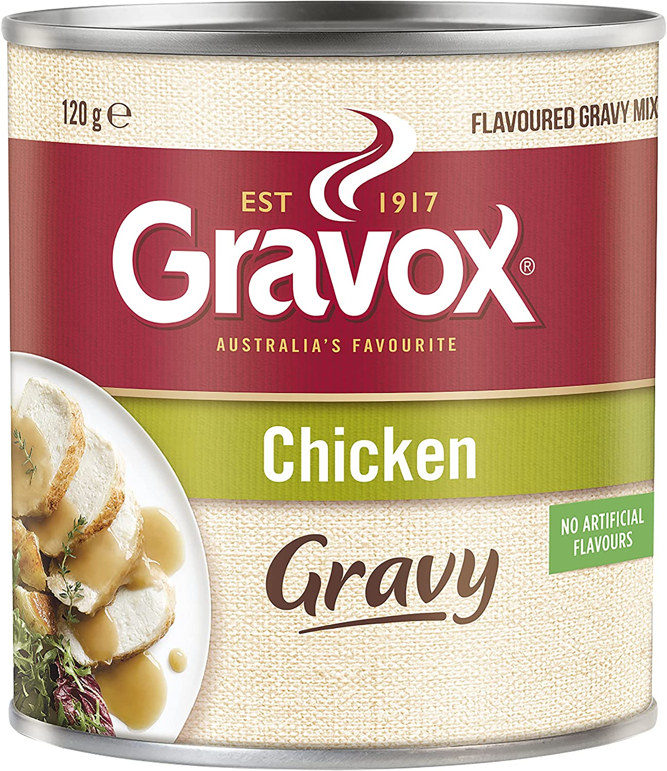 Gravox Chicken Gravy Mix Tin for Gravy and Liquid Stock Instant Gravy Powder 120G image number 3