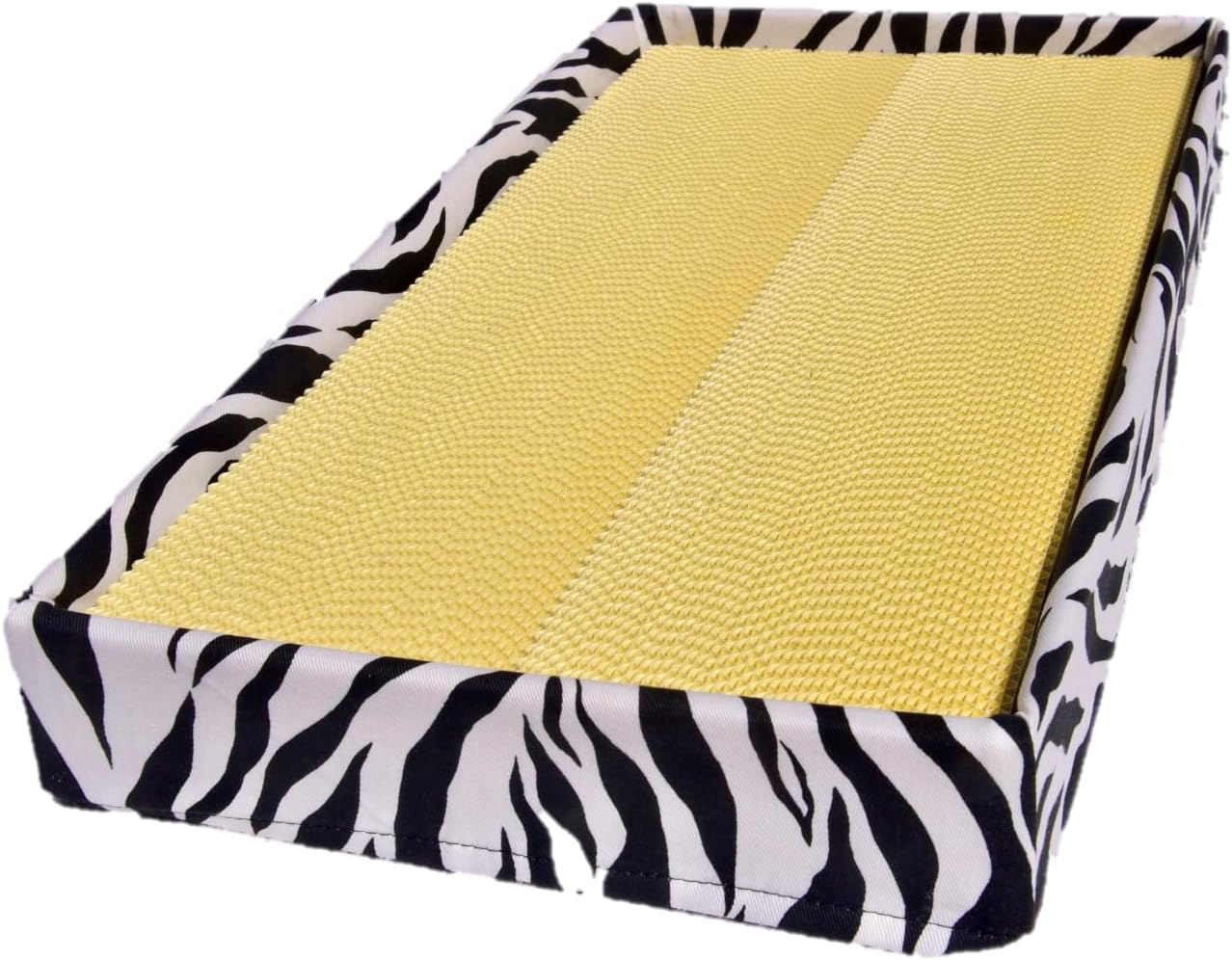 Tono Core Co., Ltd. Color Nail Sharpener [Togitai Nyan! Banded Horse Cream] Wide Type with Frame Powder Cat Claw Sharpener Made in Japan Durable