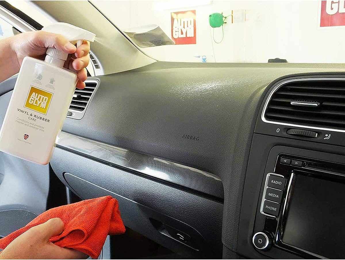 Autoglym Fast Glass 500Ml & VRC500AU Vinyl & Rubber Care, 16.9 Ounce (VRC500US) image number 5