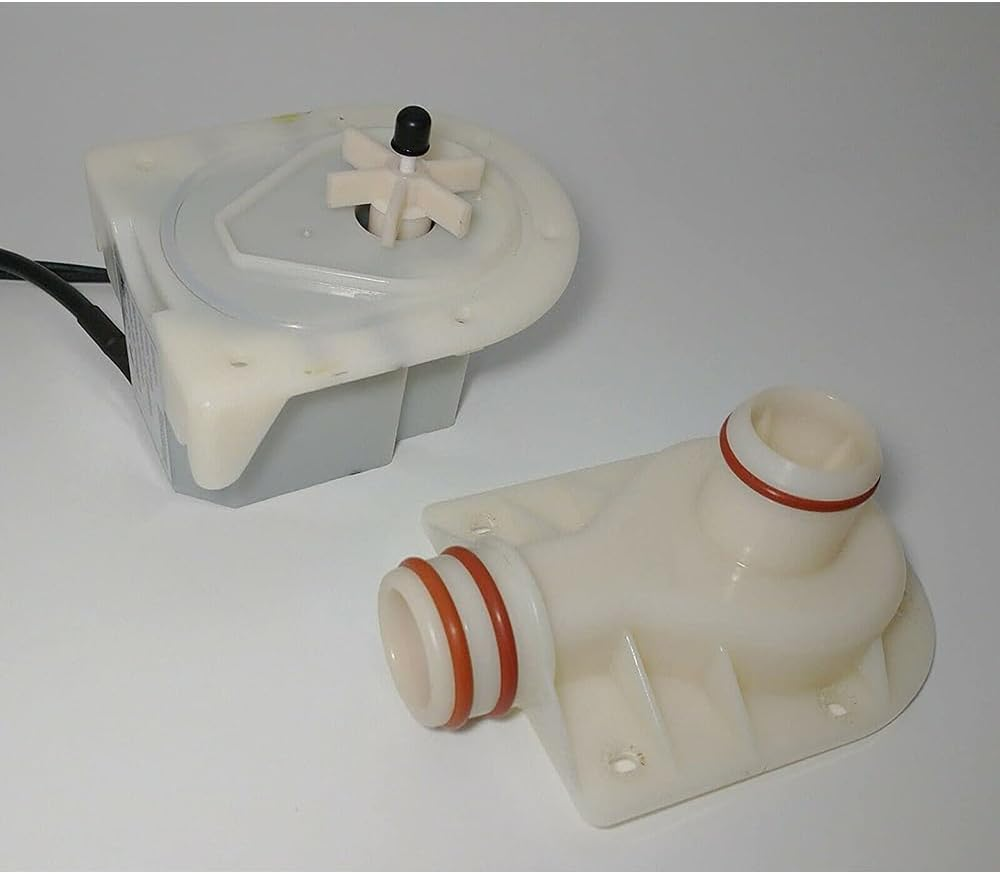 Hot Tub Water Pump #P4071, 58113, E02 Repair Kit for Coleman for Lay-Z-Spa W/Impeller & Shafts Hot Tub Pump Rotor Impeller for Lay-Z-Spa Stainless Steel and Ceramics Shaft with Sealing Ring Screw