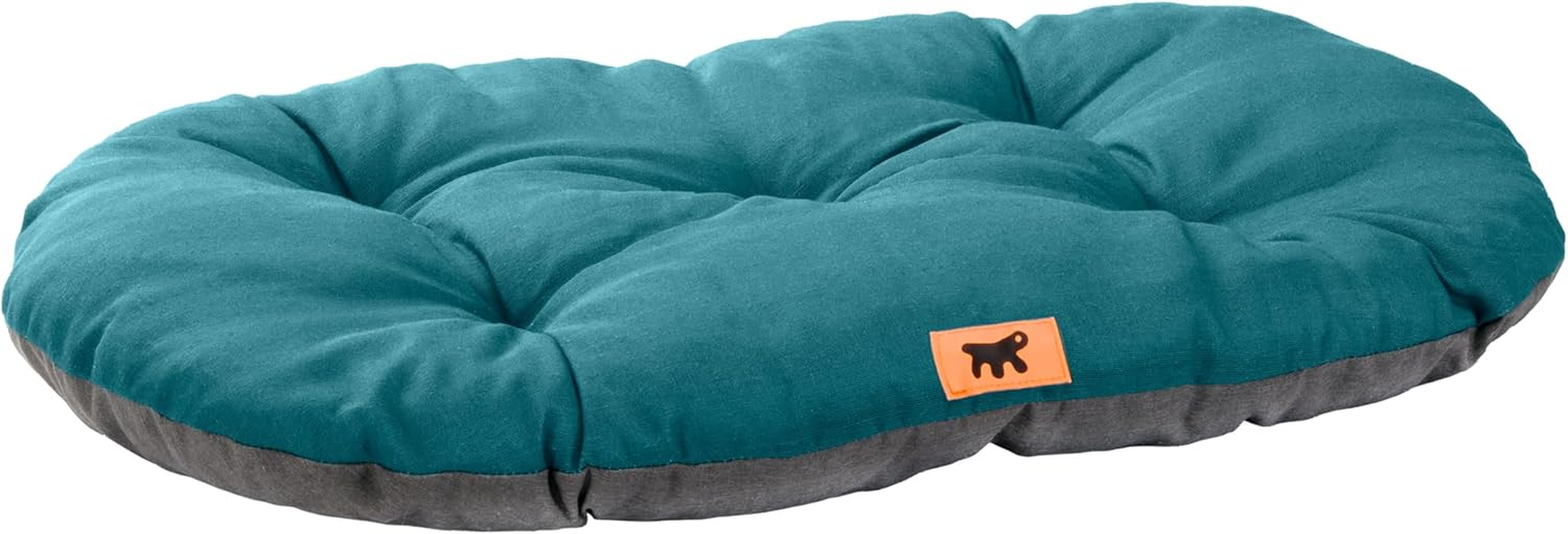 Ferplast Relax Dog Bed, Dog Cushion, Cat Cushion, Dog Mat for Kennels and Cars - Washable - Made of Cotton with Soft Padding, 65 X 42 Cm, Brown image number 3