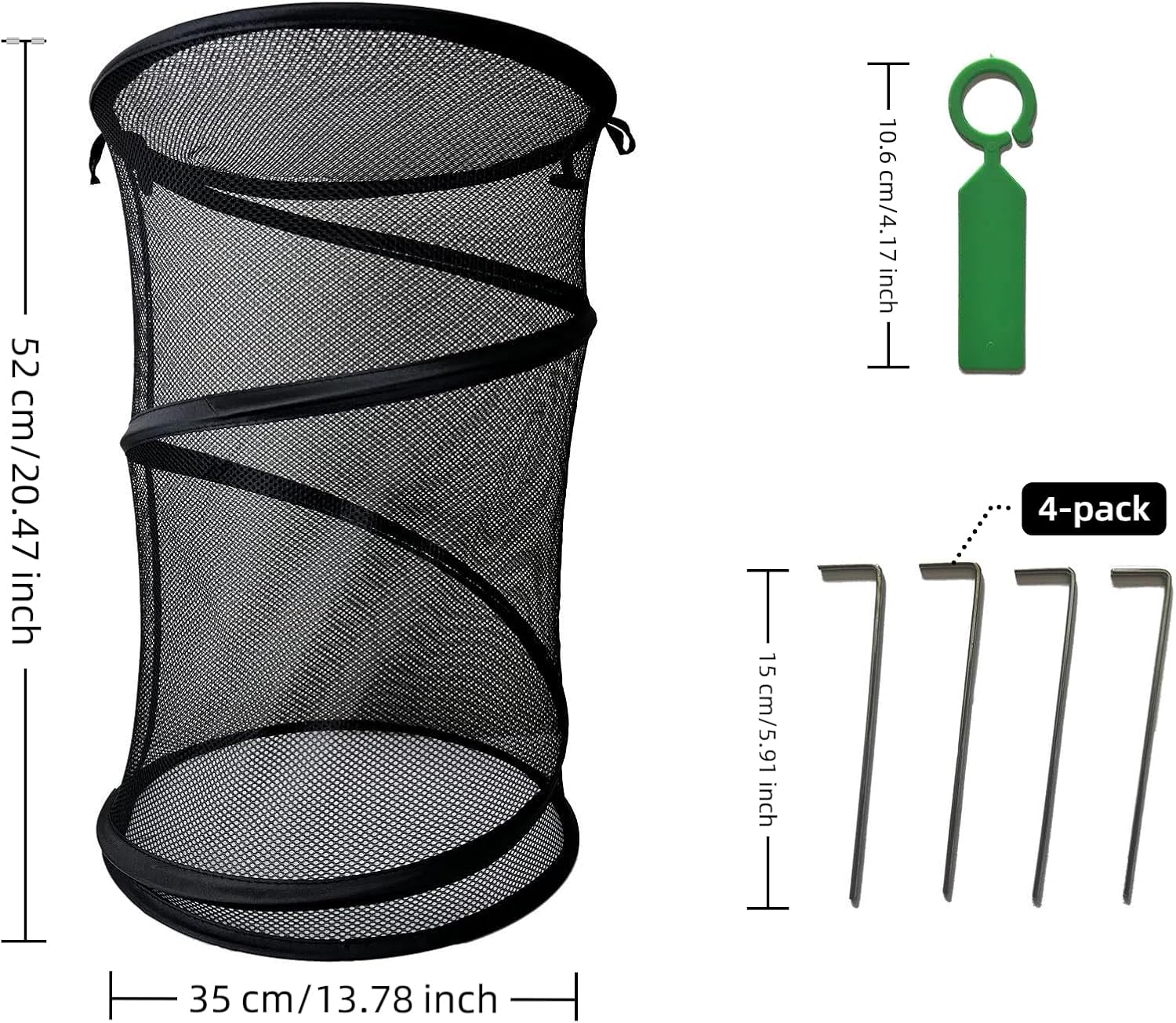Pop-Up Plant Protectors Shield Plants from Rabbits, Kangaroos, Opossums, and Birds. the Uv-Protective, Frost-Resistant Mesh Is Suitable for Potted Plants and Vegetable Gardens. image number 5