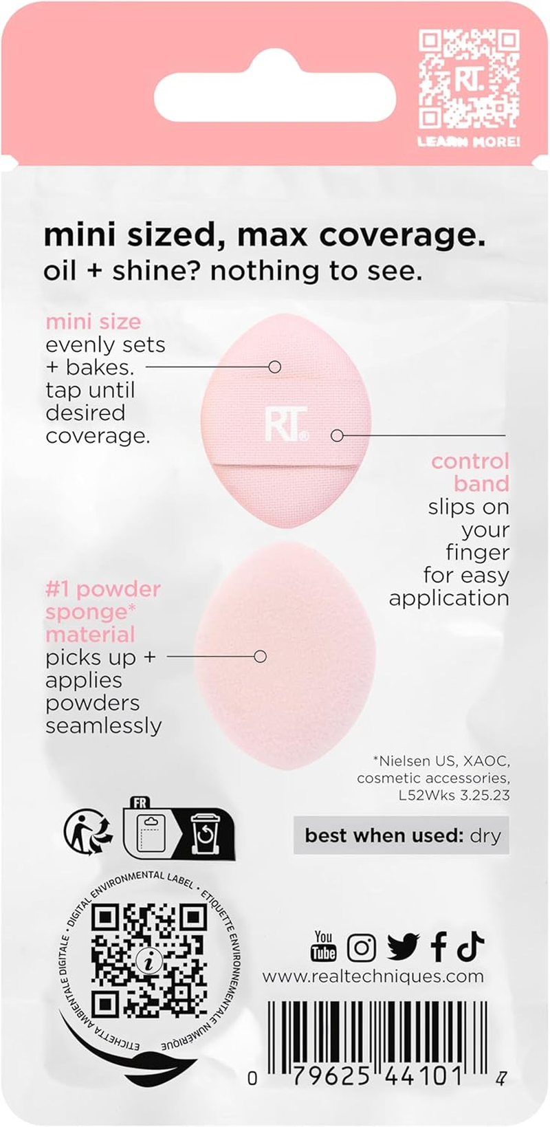 Real Techniques Mini Miracle Powder Trio Puff image number 5