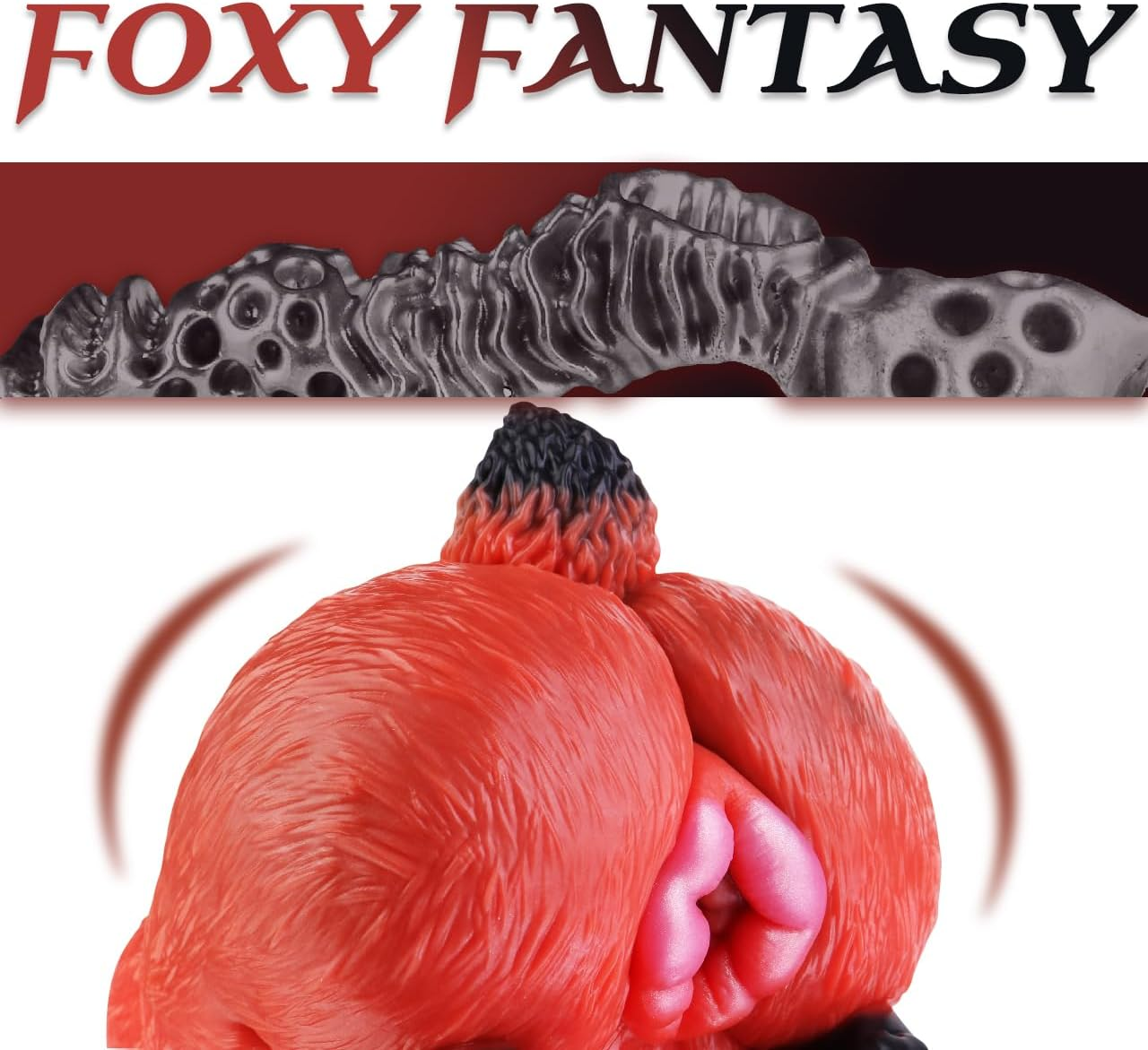 GEEBA Mystery Sensual Masturbator, Creature-Inspired Sex Toy with Fantasy Furry Tail for Humping Pleasure, Ineffable Sexual Experience Masturbating Device 2.2KG, Single Hole Penetrable, Closed-Ended image number 2