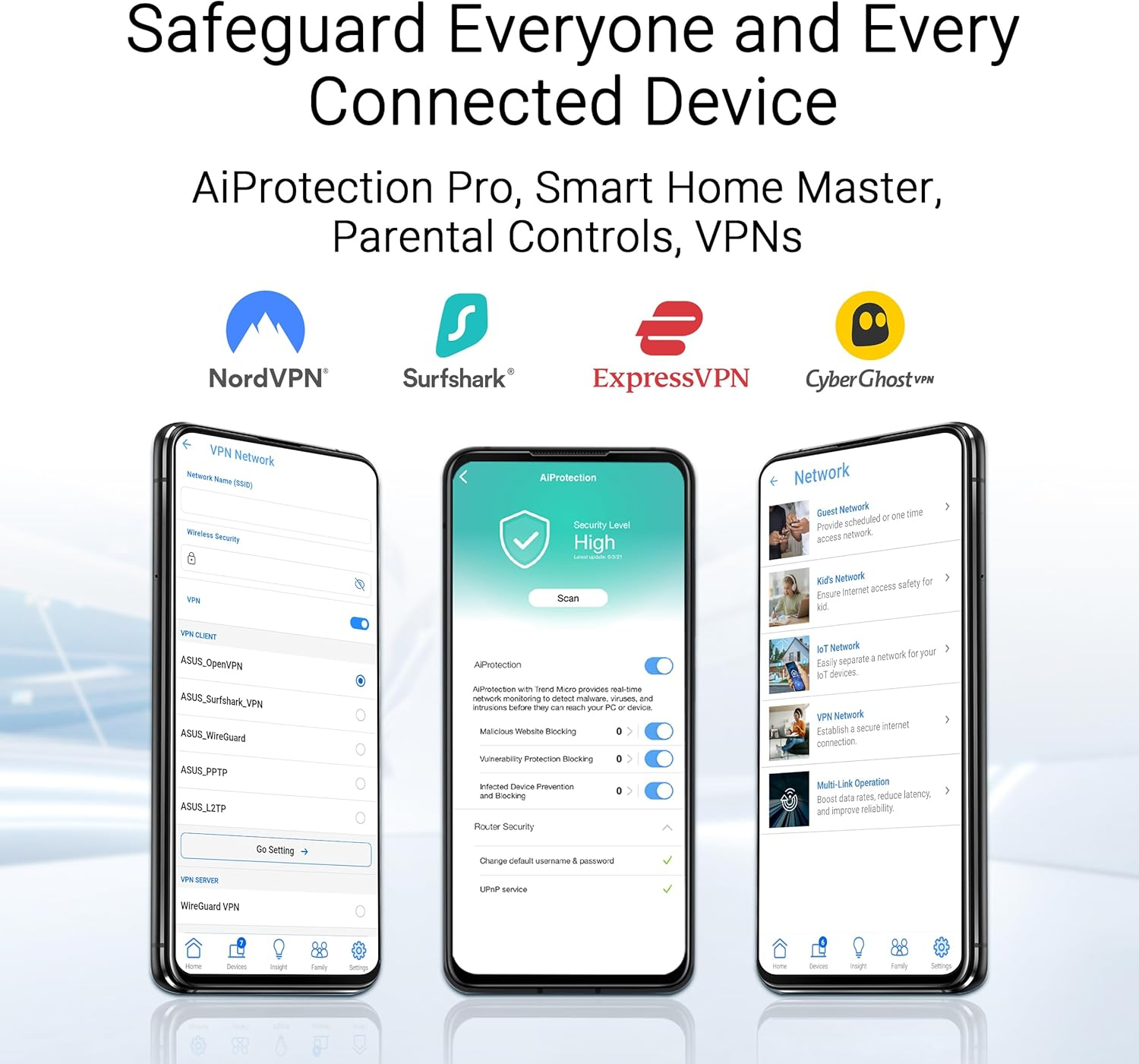 ASUS Zenwifi BD4 Outdoor Dual-Band Wifi 7 Mesh, 3600 Mbps, 2450 Sq. Ft., Dual 2.5G Ports, IP65, Poe Powered, Wall and Pole Mount, Security and Parental Controls Included, Smart Home Master Ssids image number 5