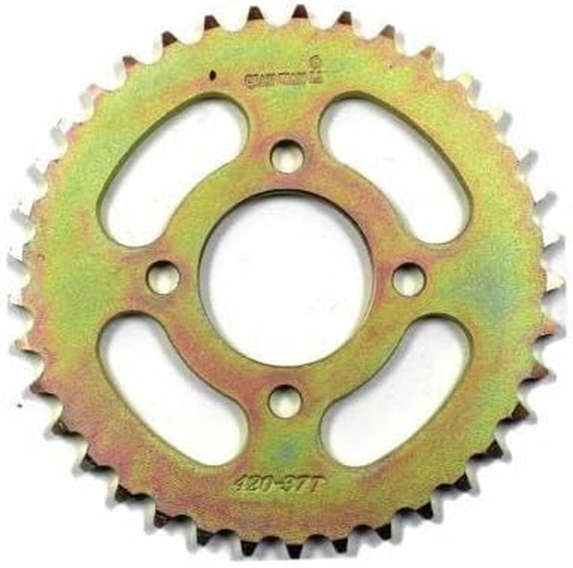 TDR 420 37T Rear Sprocket Cog 150Mm Diameter 48Mm Centre Hole 50Mm Mount Dirt Bike ATV Go-Kart Quad Thumpstar Atomik Replacement Gear Part