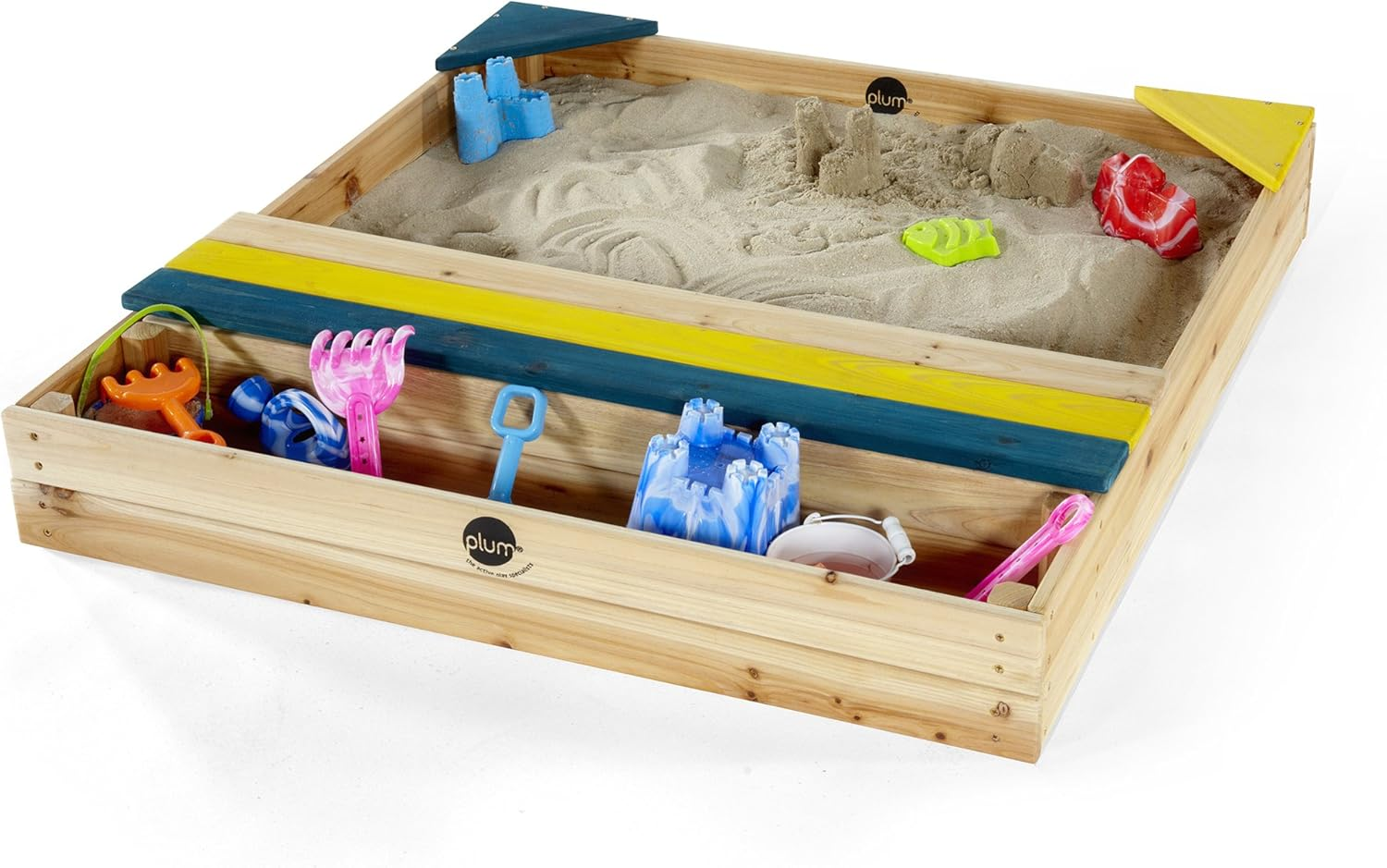 Plum Store It Wooden Sand Pit image number 5