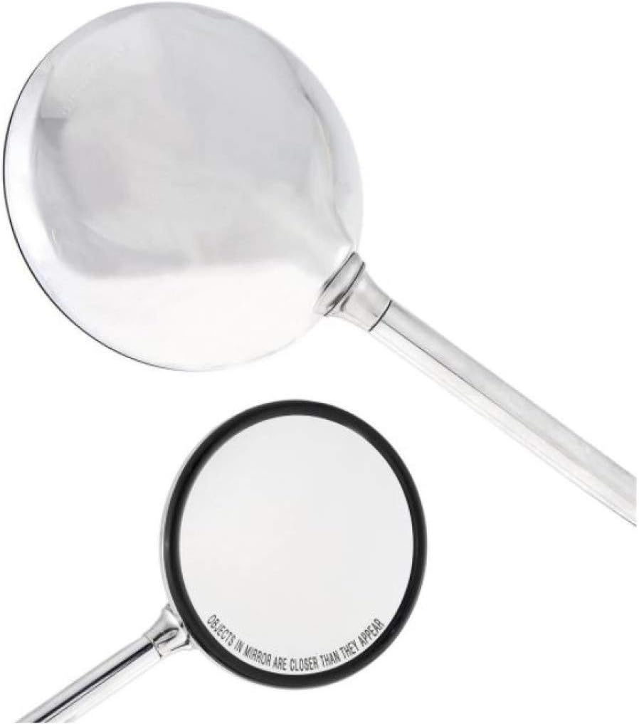 OEM Genuine Original Piaggio Vespa Right RH Side Rearview Mirror Chrome for Vespa LX 50 125 150 Chrome CM027605 CM020405