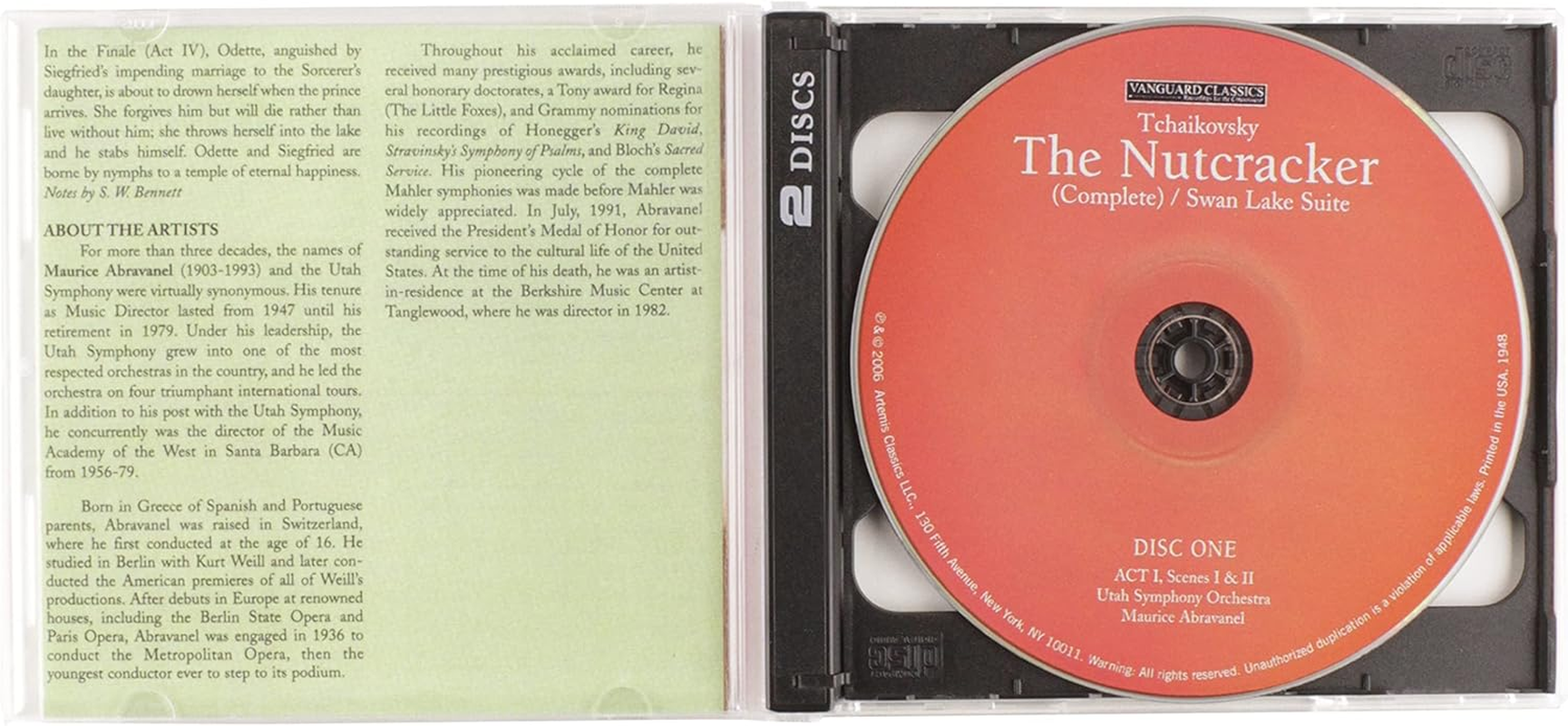 Nutcracker (Complete) / Swan Lake Suite image number 2