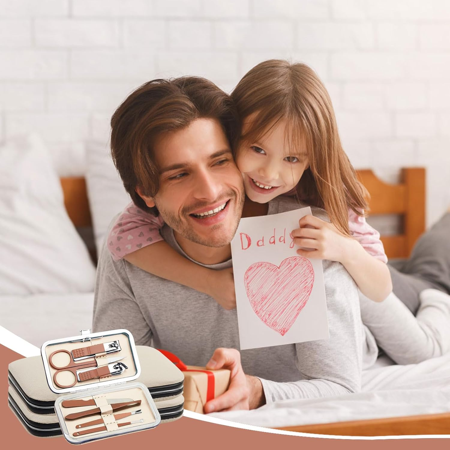 Manicure Set Bulk, Nail Clippers Kit Stainless Steel Fingernail Clippers Set, Sturdy Nail Tip Cutter Trimmers Professional Grooming Toenail Clippers Personal Pedicure Kits 8 in 1 (Green 12 Pack) image number 1