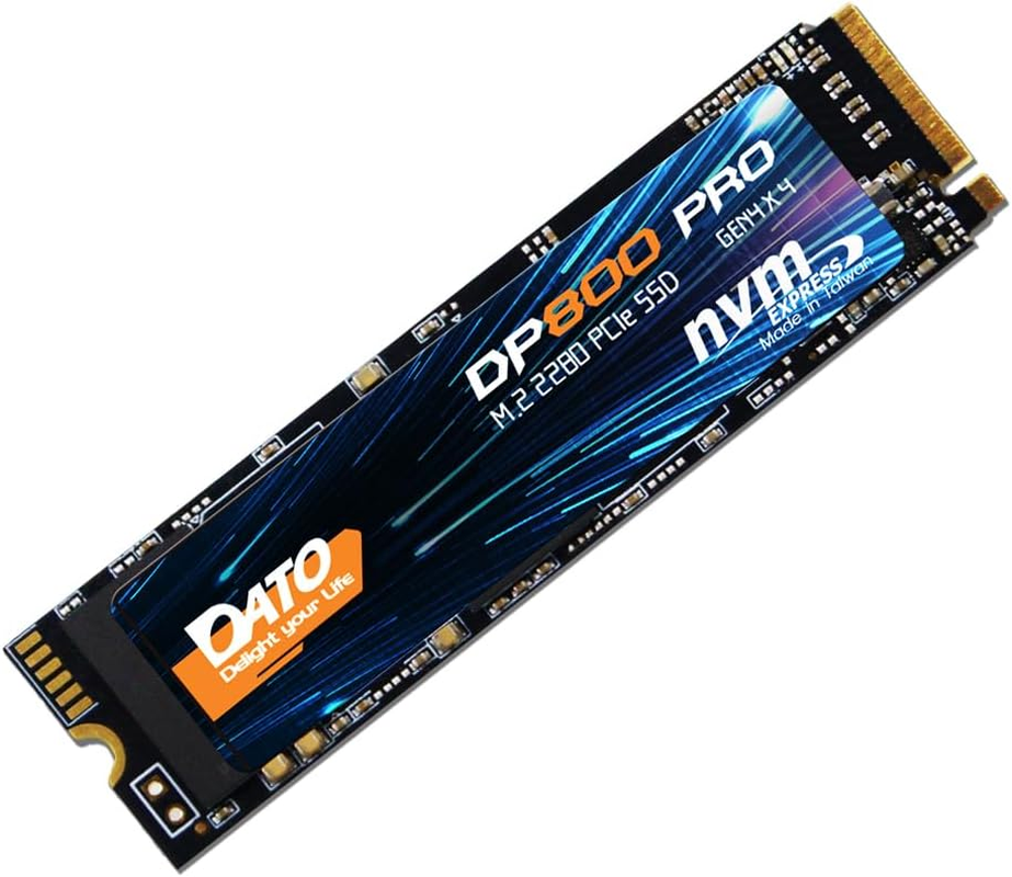 DATO M.2 2280 SSD 512GB, Pcie Gen4 X4 Nvme SSD Internal Solid State Drive for Gaming and Creators, Compatible with Desktop and Laptop, up to 5100/4600 Mb/S - DP800 Pro image number 1